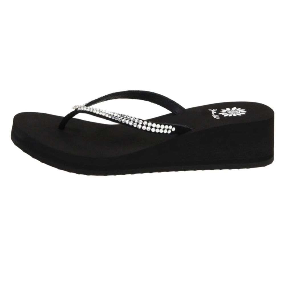NWT Yellowbox Custard Black Sandals - Picture 3 of 9